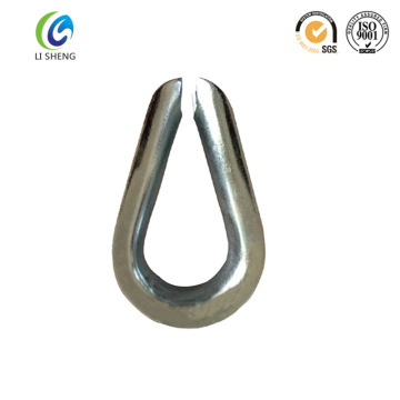 Hot dip galvanized stainless thimble